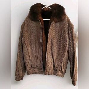 Alan Michaels Vintage Bomber Jacket